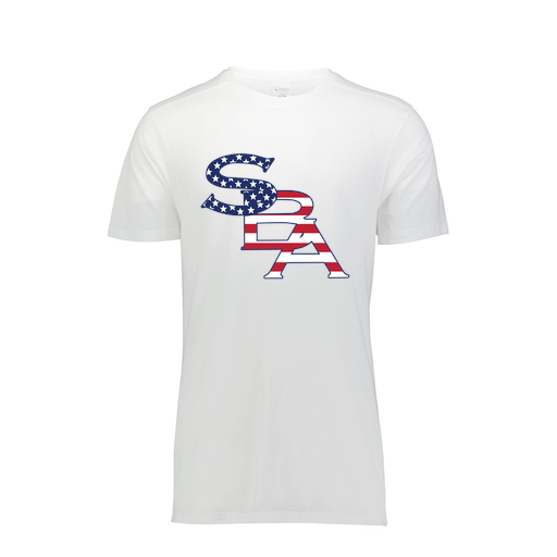 [FTSCUBWH-AS-LOGO1] Decker Men's Tri-Blend T-Shirt - Short Sleeve (Adult S, White, Logo 1)