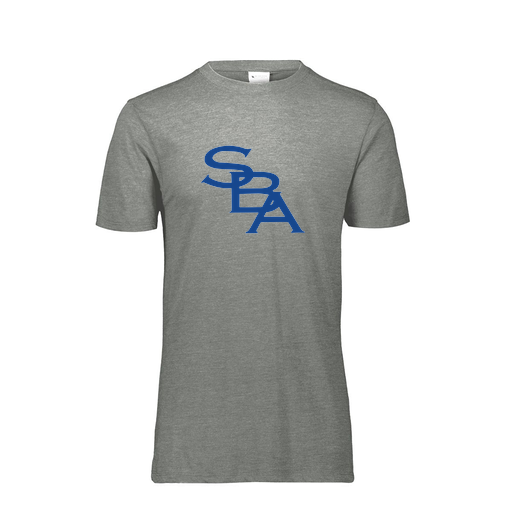 [FTSCUBGY-YS-LOGO2] Decker Youth Tri-Blend T-Shirt - Short Sleeve (Youth S, Gray, Logo 2)