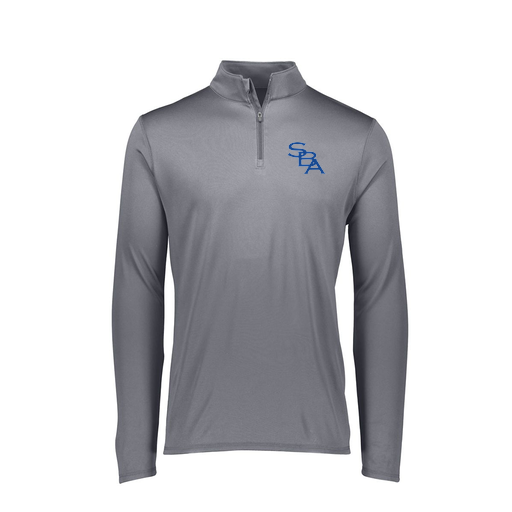 [FTLQFLGY-FAXS-LOGO2] Decker Women's Flex-Lite 1/4 Zip Shirt (Female Adult XS, Gray, Logo 2)